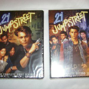 21 Jump Street DVD Complete 1st & 2nd Seasons 6 Disc Set New Sealed